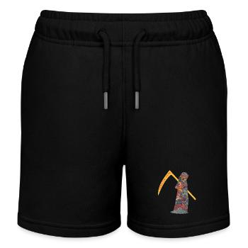 remember that you will die e 227 grim reaper - Kids Organic Sweat Shorts by Stanley/Stella - black - Front