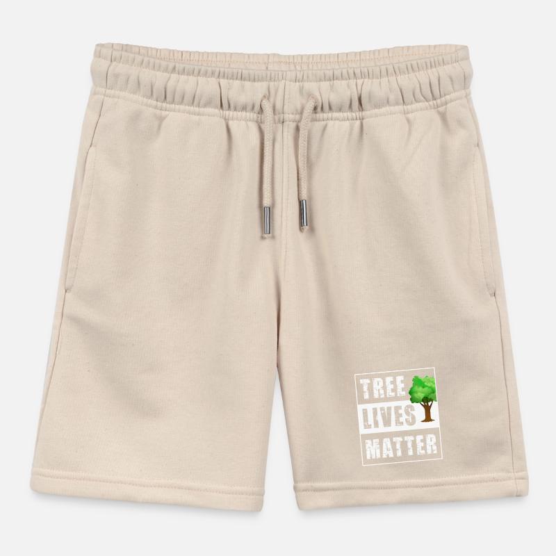 Tree Trees Kids Organic Sweat Shorts by Stanley/Stella