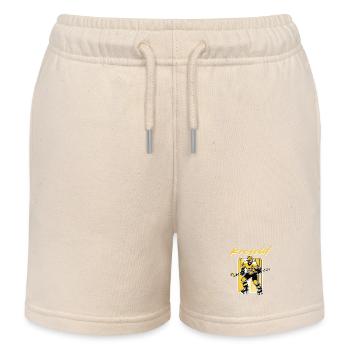 Krefeld Eishockey - Kinder Organic Joggingshorts Mini Bolter von Stanley/Stella - Natur - Vorne