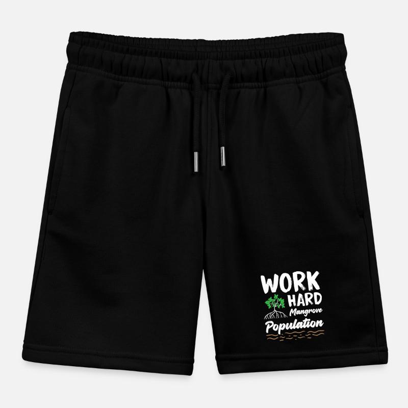 Work Hard Mangrove Population Activist Kinder Organic Joggingshorts Mini Bolter von Stanley/Stella