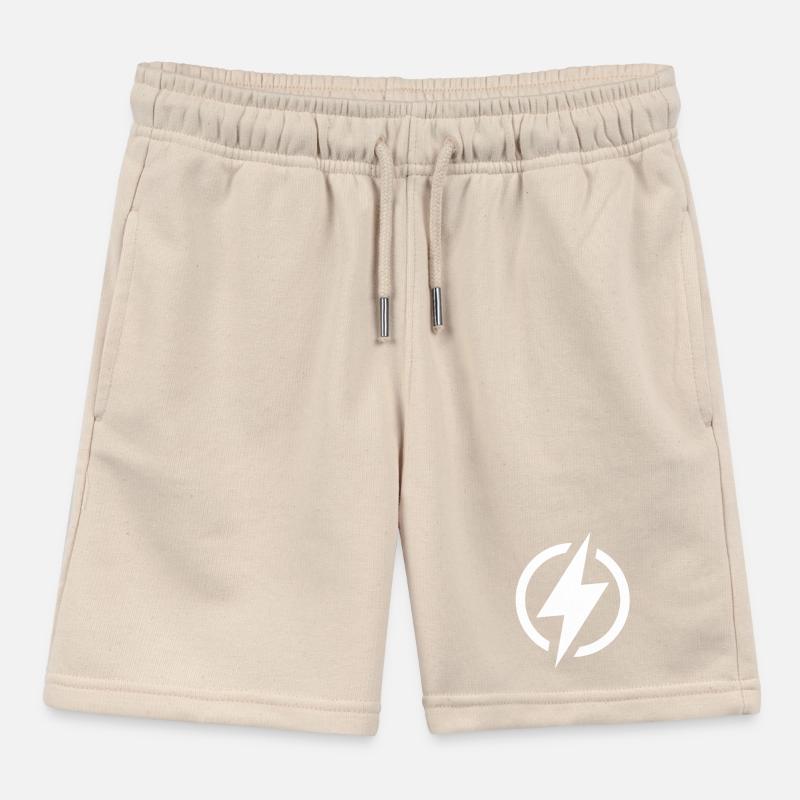 Lightning Kids Organic Sweat Shorts by Stanley/Stella