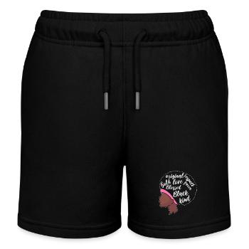 Bullying - Kids Organic Sweat Shorts by Stanley/Stella - black - Front