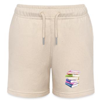 Bücher - Kinder Organic Joggingshorts Mini Bolter von Stanley/Stella - Natur - Vorne