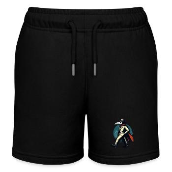 Halloween Costume Décoration Spooky Party Design - Short de jogging enfant bio Stanley/Stella - noir - Devant