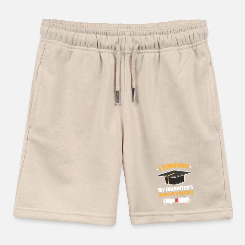 Master Studium Abschlussfeier Kinder Organic Joggingshorts Mini Bolter von Stanley/Stella