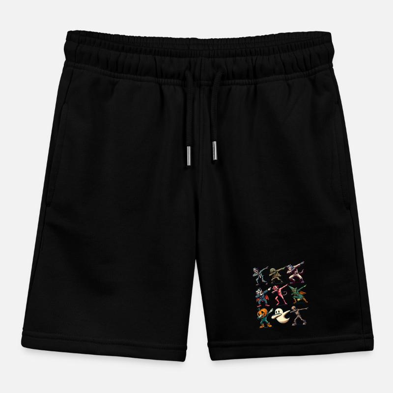 Dabbing Halloween Creatures Drôle Dabbing Short de jogging enfant bio Stanley/Stella