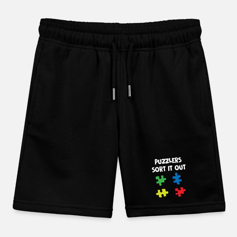 Puzzlers Sort It Out Kinder Organic Joggingshorts Mini Bolter von Stanley/Stella