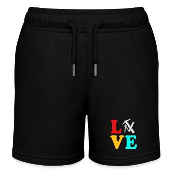Architecte Architecture - Short de jogging enfant bio Stanley/Stella - noir - Devant