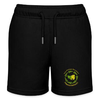 St. John's wort depression - Kids Organic Sweat Shorts by Stanley/Stella - black - Front