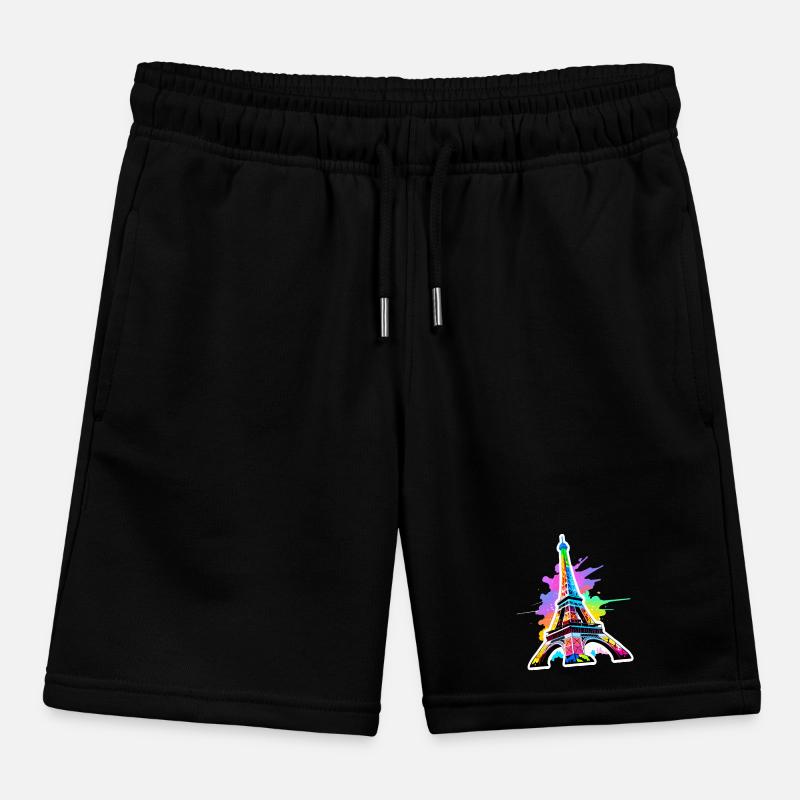 Eiffel tower #18 Short de jogging enfant bio Stanley/Stella