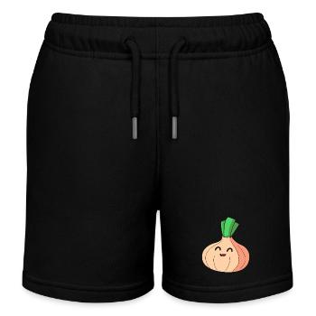 Oignon - Short de jogging enfant bio Stanley/Stella - noir - Devant