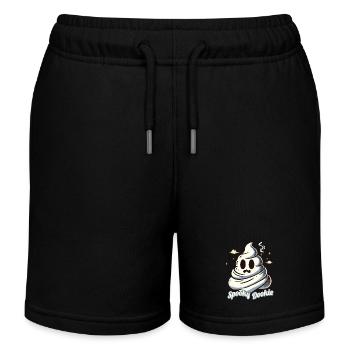 Drôle Effrayant Dookie Caca Pile Fantôme - Short de jogging enfant bio Stanley/Stella - noir - Devant