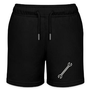Clé - Short de jogging enfant bio Stanley/Stella - noir - Devant