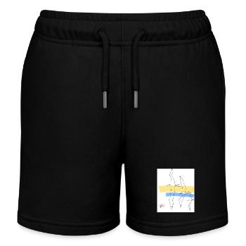 Oiseaux libres - Short de jogging enfant bio Stanley/Stella - noir - Devant
