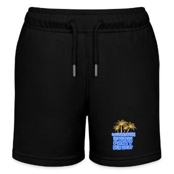 Vacances Weymouth - Short de jogging enfant bio Stanley/Stella - noir - Devant