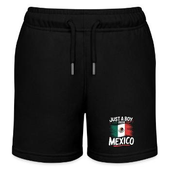 Mexique Mexique Mexicain Espagnol - Short de jogging enfant bio Stanley/Stella - noir - Devant