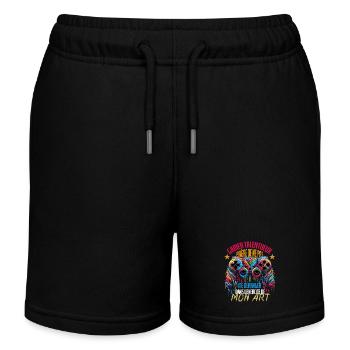 Gamer talentueux, prière de ne pas me déranger - Short de jogging enfant bio Stanley/Stella - noir - Devant