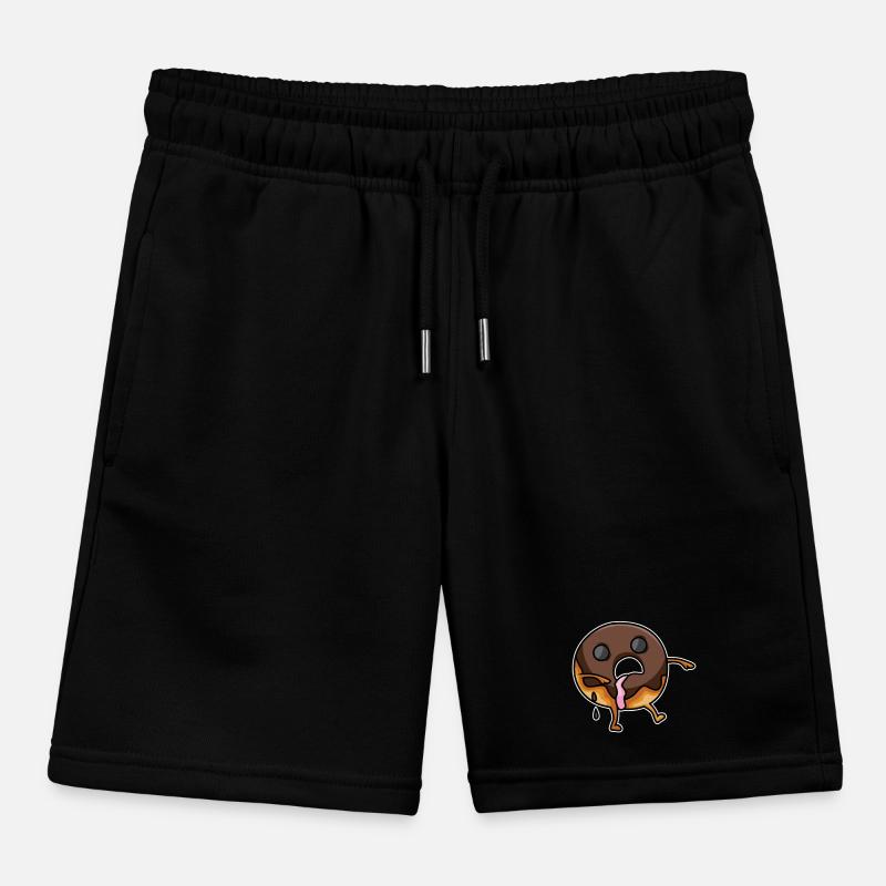 Zombie Donut Kids Organic Sweat Shorts by Stanley/Stella