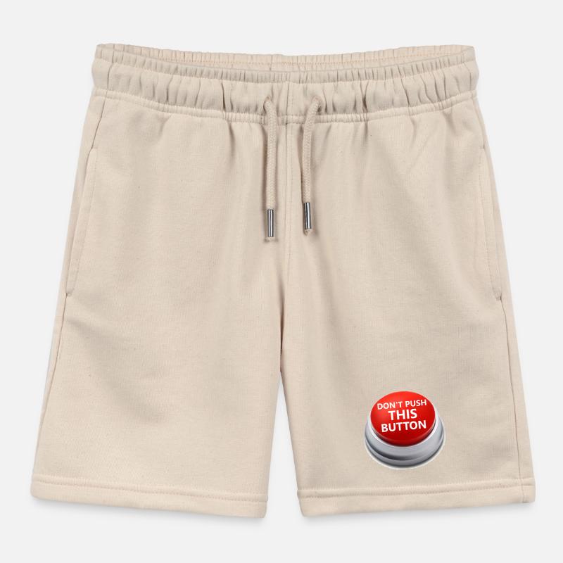 Don´t push this button Kinder Organic Joggingshorts Mini Bolter von Stanley/Stella