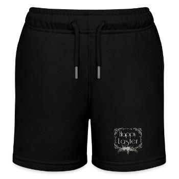 Joyeuses Pâques - Short de jogging enfant bio Stanley/Stella - noir - Devant