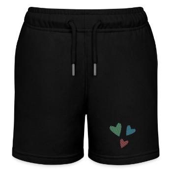MERCI. MAÎTRESSE. MAÎTRE. MERCI MAÎTRESSE - Short de jogging enfant bio Stanley/Stella - noir - Devant