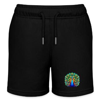Paon - Short de jogging enfant bio Stanley/Stella - noir - Devant