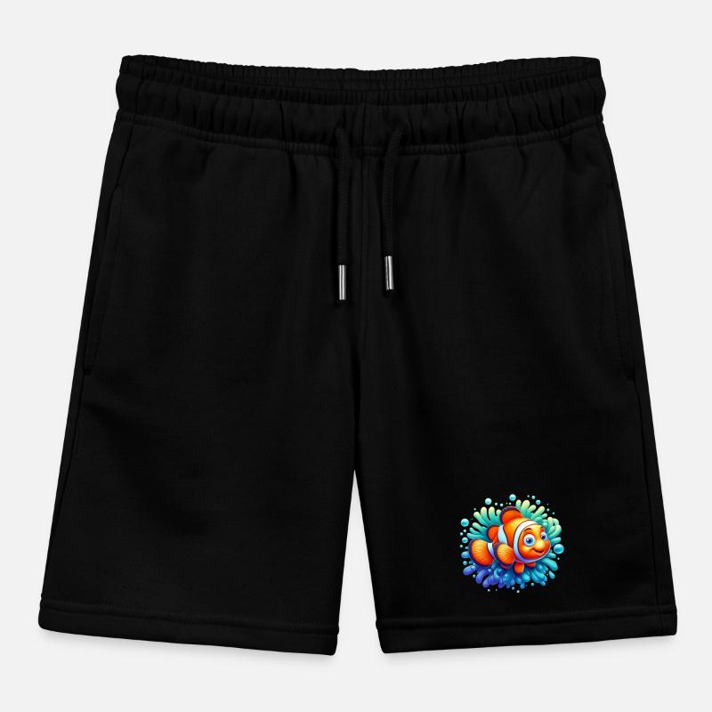 Clownfisch Kinder Organic Joggingshorts Mini Bolter von Stanley/Stella