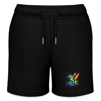 Colibri - Short de jogging enfant bio Stanley/Stella - noir - Devant