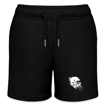 Casque de football américain - Short de jogging enfant bio Stanley/Stella - noir - Devant
