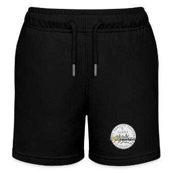 1 Franc - Kids Organic Sweat Shorts by Stanley/Stella - black - Front
