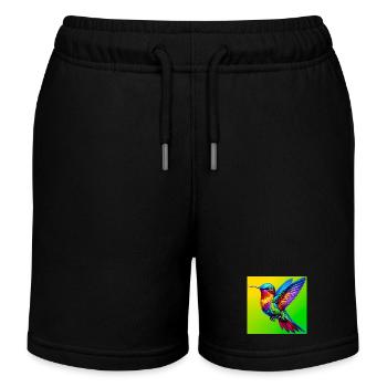 colibri - Short de jogging enfant bio Stanley/Stella - noir - Devant
