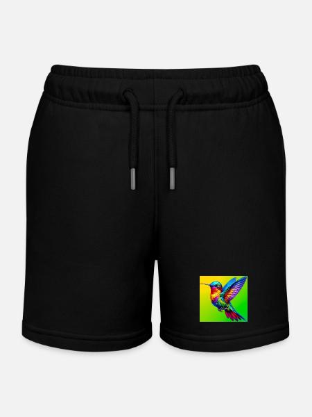 colibri - Short de jogging enfant bio Stanley/Stella - noir