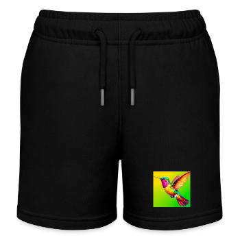 colibri - Short de jogging enfant bio Stanley/Stella - noir - Devant