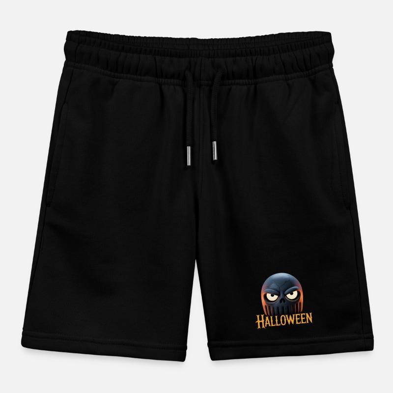 Feuer Schädel Halloween | Hexe süsses oder saures Kinder Organic Joggingshorts Mini Bolter von Stanley/Stella