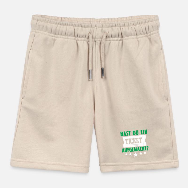 Science Coder HAST DU EIN TICKET AUFGEMACHT LUSTIG Kinder Organic Joggingshorts Mini Bolter von Stanley/Stella