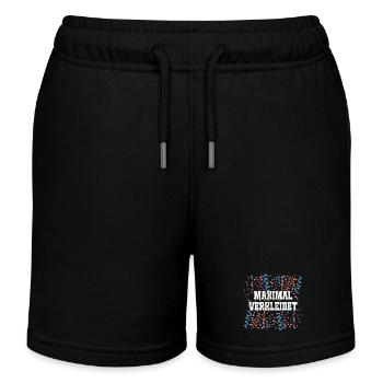 MAXIMAL VERKLEIDET – Karneval Fasching Kostüm Spru - Kinder Organic Joggingshorts Mini Bolter von Stanley/Stella - Schwarz - Vorne