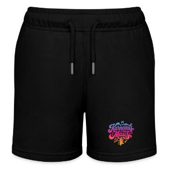Karnevals Maus Karnevalsmaus Karneval Party Kostüm - Kinder Organic Joggingshorts Mini Bolter von Stanley/Stella - Schwarz - Vorne