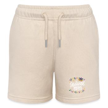 Souris de carnaval - Short de jogging enfant bio Stanley/Stella - écru doux - Devant