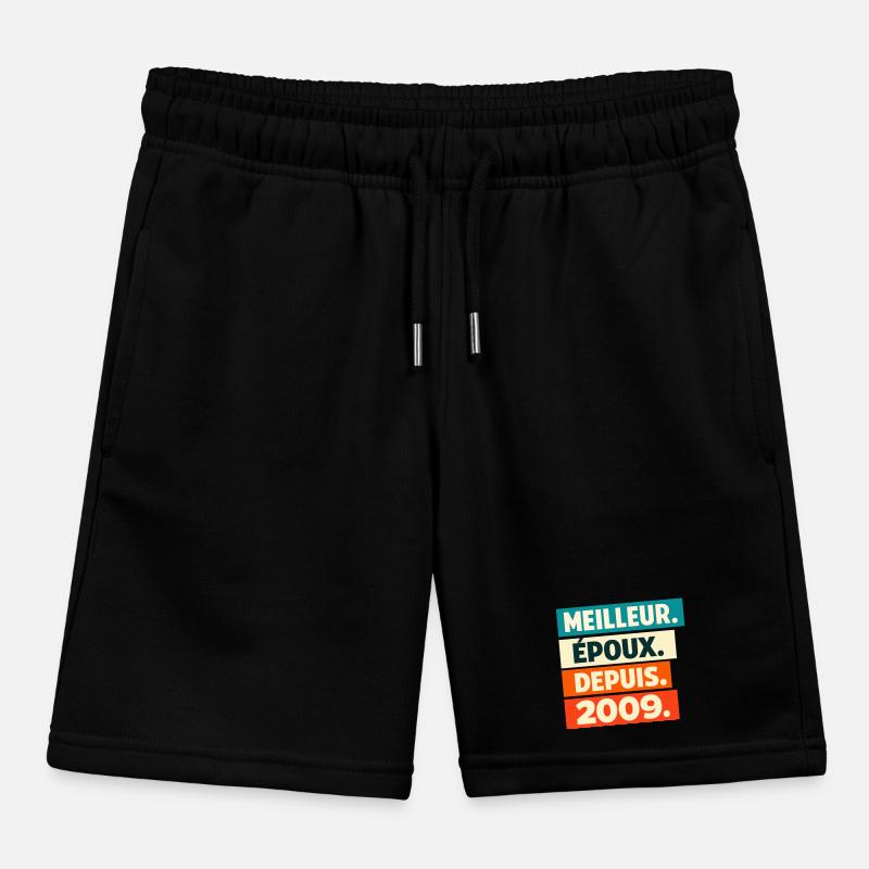 Bester Ehepartner seit Geburtstag 2009 Kinder Organic Joggingshorts Mini Bolter von Stanley/Stella