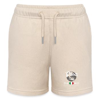 Souvenir de voyage Pisa Italy Streetwear - Short de jogging enfant bio Stanley/Stella - écru doux - Devant