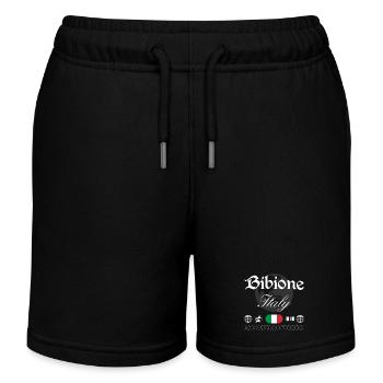 Bibione Italie Streetwear Souvenir de voyage - Short de jogging enfant bio Stanley/Stella - noir - Devant