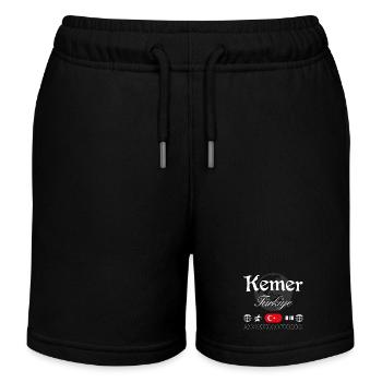 Souvenir de voyage Kemer Turkey Streetwear - Short de jogging enfant bio Stanley/Stella - noir - Devant