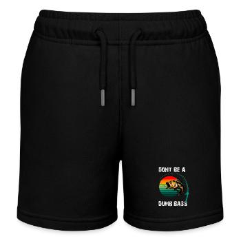 SEI KEIN DUMMER BARSCH, BARSCHANGLER - Kinder Organic Joggingshorts Mini Bolter von Stanley/Stella - Schwarz - Vorne