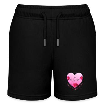 beste Schwiegermutter - Kinder Organic Joggingshorts Mini Bolter von Stanley/Stella - Schwarz - Vorne