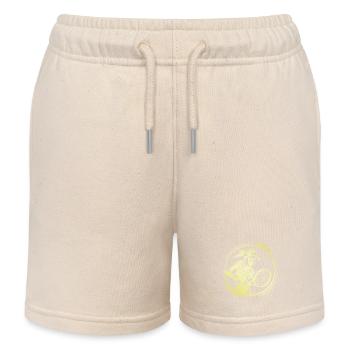 Tennis player - Kids Organic Sweat Shorts by Stanley/Stella - soft Ecru - Front