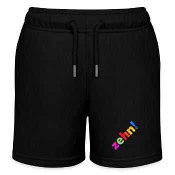 ZEHN 10 JAHRE 10. GEBURTSTAG - Kinder Organic Joggingshorts Mini Bolter von Stanley/Stella - Schwarz - Vorne