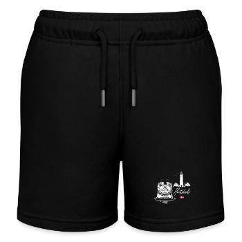 Phoque Danemark Berger Cou Animaux Vacances Wilsigns - Short de jogging enfant bio Stanley/Stella - noir - Devant