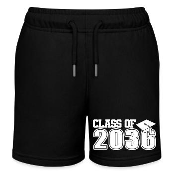 Promotion de 2036 Diplômé préscolaire Pré-K Graduation - Short de jogging enfant bio Stanley/Stella - noir - Devant