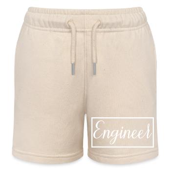 Ingenieur Stolzer Diplom-Ingenieurstudent - Kinder Organic Joggingshorts Mini Bolter von Stanley/Stella - Natur - Vorne