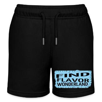 gift funny research adventure joke gift idea - Kinder Organic Joggingshorts Mini Bolter von Stanley/Stella - Schwarz - Vorne